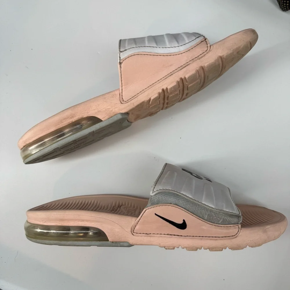 Nike air max slides pink slippers 9